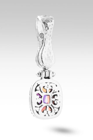 Always Present Pendant™ in Pink Vapor™ Mystic Quartz - Magnetic Enhancer Bail - only found at SARDA™