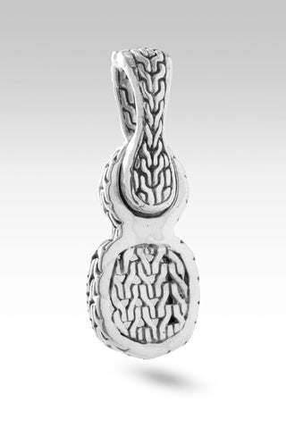 Always with You Pendant II™ in White Moonstone - Magnetic Enhancer Bail - only found at SARDA™