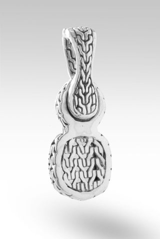 Always with You Pendant II™ in White Moonstone - Magnetic Enhancer Bail - only found at SARDA™