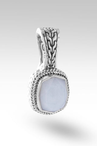 Always with You Pendant™ in White Moonstone - Magnetic Enhancer Bail - only found at SARDA™