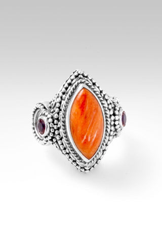 Amazing Creation Ring™ in Orange Spiny Oyster - Dinner - only found at SARDA™