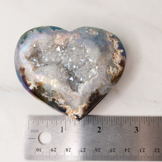 Angel Aura Quartz Drusy Heart - Specimen - only found at SARDA™