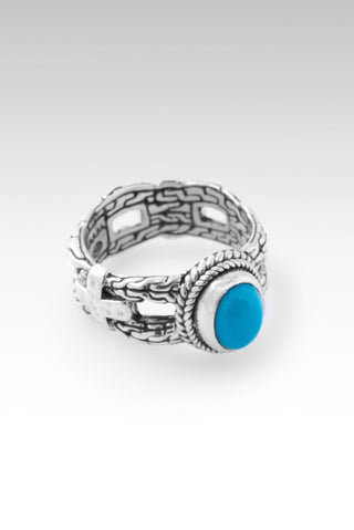 Armor Ring II™ in Sleeping Beauty Turquoise - Stackable - only found at SARDA™