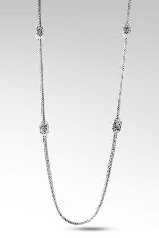 Barrel Bead Station Necklace™ in Janyl Adair - Station - only found at SARDA™