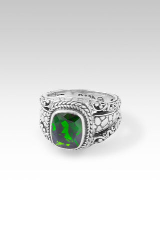 Be at Peace Ring™ in Chrome Diopside - Dinner - only found at SARDA™