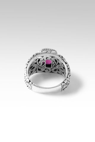 Be at Peace Ring™ in Malawi Pink Color Change Garnet - Presale - only found at SARDA™