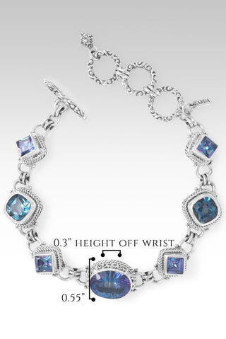 Be Not Afraid Bracelet™ in Odyssey Universe™ Mystic Quartz - Multi Stone - only found at SARDA™