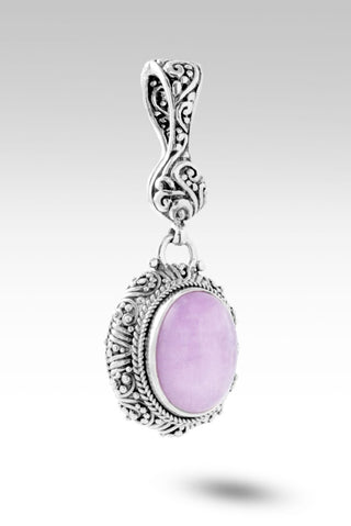 Be Patient Pendant™ in Kunzite - Magnetic Enhancer Bail - only found at SARDA™