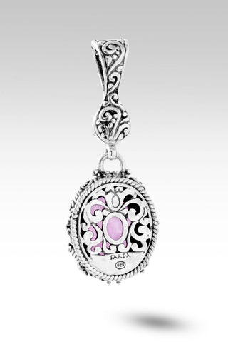 Be Patient Pendant™ in Kunzite - Magnetic Enhancer Bail - only found at SARDA™