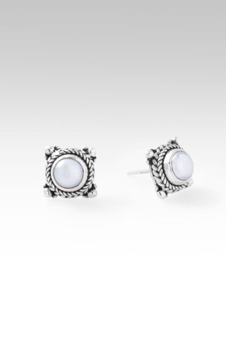 Be Still Earrings™ in Freshwater Pearl - Stud - only found at SARDA™