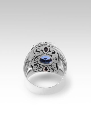 Beacon of Courage Ring II™ in Blue Violet Fluorite - Statement - only found at SARDA™