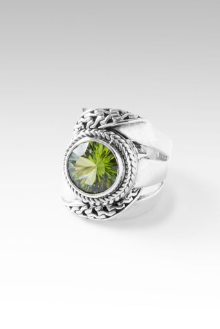 Beacon of Courage Ring™ in Peridot - Presale - only found at SARDA™