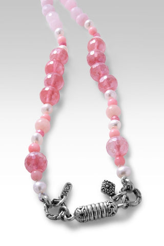 Beaded Celestial Pink Quartz Necklace™ - Beaded Necklace - only found at SARDA™