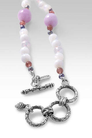 Beaded Celestial Snow Agate Necklace™ - Beaded Necklace - only found at SARDA™