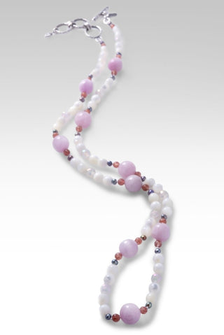 Beaded Celestial Snow Agate Necklace™ - Beaded Necklace - only found at SARDA™