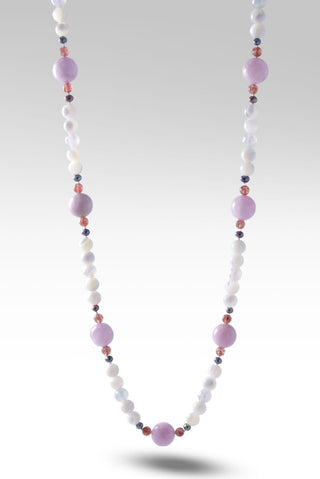 Beaded Celestial Snow Agate Necklace™ - Beaded Necklace - only found at SARDA™