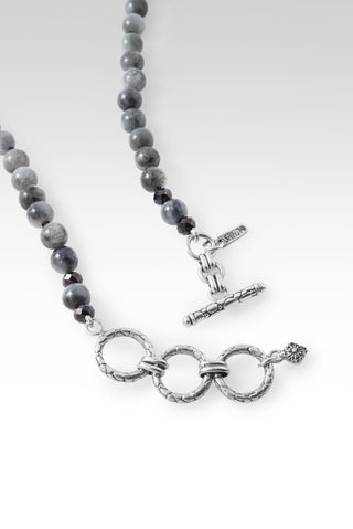 Beaded Eagle Eye Necklace™ in Watermark - Beaded Necklace - only found at SARDA™