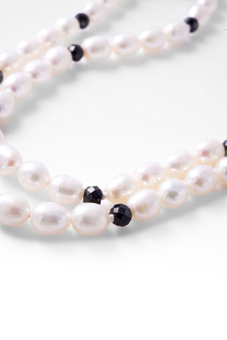 Beaded Freshwater Pearl Necklace™ in Watermark - Beaded Necklace - only found at SARDA™