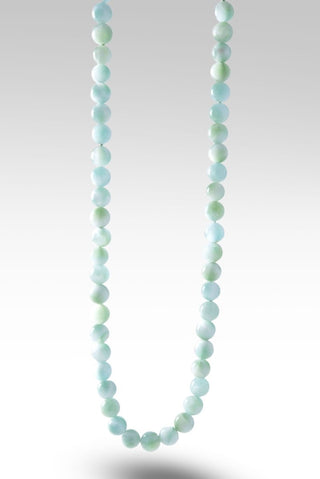 BEADED GREEN IRIDESCENT BEAD & FRESHWATER PEARL TOGGLE BAR NECKLACE™ - Beaded Necklace - only found at SARDA™