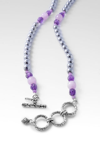 Beaded Hematite Necklace™ in Watermark - Beaded Necklace - only found at SARDA™