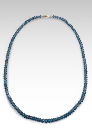 Beaded Imperial Kyanite Necklace™ in 14K Gold - Beaded Necklace - only found at SARDA™