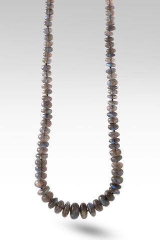 Beaded Labradorite Necklace™ in Watermark - Beaded Necklace - only found at SARDA™