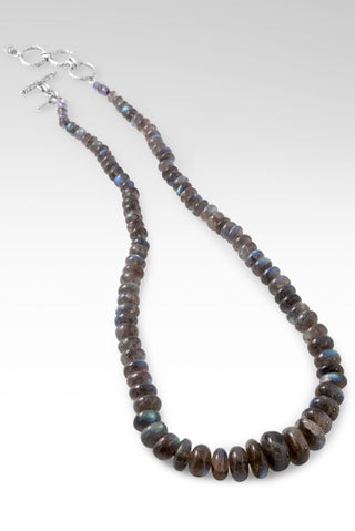 Beaded Labradorite Necklace™ in Watermark - Beaded Necklace - only found at SARDA™