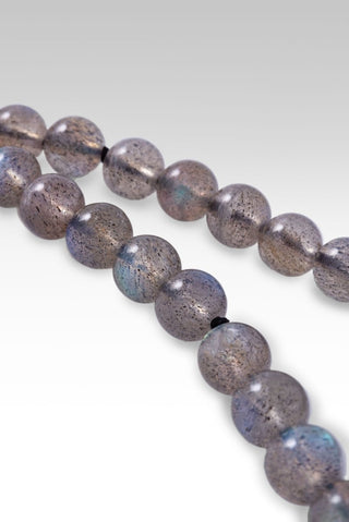 Beaded Labradorite & Tanzanite Toggle Bar Necklace™ - Beaded Necklace - only found at SARDA™