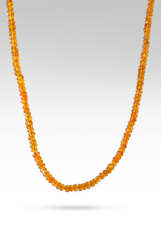 Beaded Madeira Citrine Magnet Closure Necklace™ - Beaded Necklace - only found at SARDA™