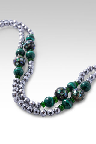 Beaded Mosaic Abalone Necklace™ in Janyl Adair - Beaded Necklace - only found at SARDA™