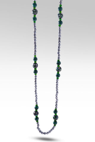 Beaded Mosaic Abalone Necklace™ in Janyl Adair - Beaded Necklace - only found at SARDA™