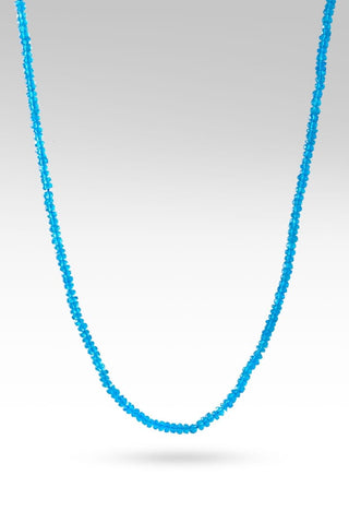 Beaded Neon Apatite Magnet Closure Necklace™ - Beaded Necklace - only found at SARDA™