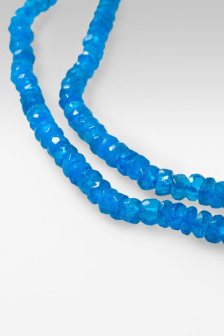 Beaded Neon Apatite Magnet Closure Necklace™ - Beaded Necklace - only found at SARDA™