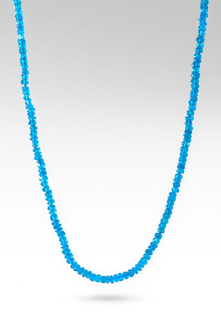 Beaded Neon Apatite Magnet Closure Necklace™ - Beaded Necklace - only found at SARDA™