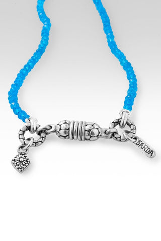 Beaded Neon Apatite Magnet Closure Necklace™ - Beaded Necklace - only found at SARDA™