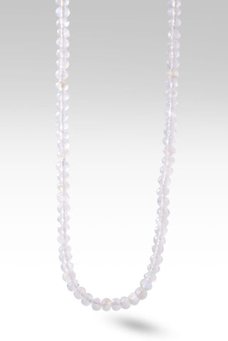 Beaded Rainbow Moonstone Necklace™ in Watermark - Beaded Necklace - only found at SARDA™