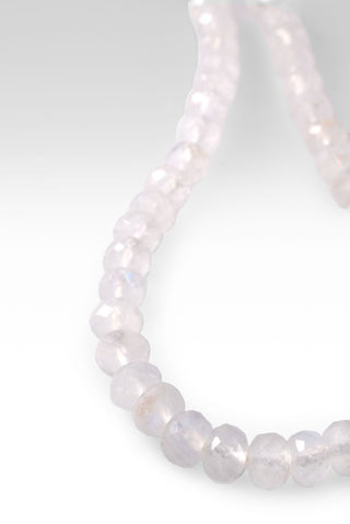 Beaded Rainbow Moonstone Necklace™ in Watermark - Beaded Necklace - only found at SARDA™