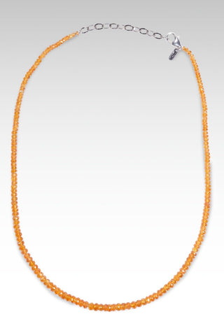 Beaded Spessartite Garnet Necklace - Beaded Necklace - only found at SARDA™