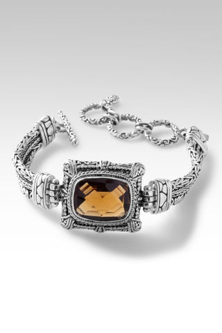 Believe and Receive Bracelet™ in Whiskey Quartz - Single Stone - only found at SARDA™