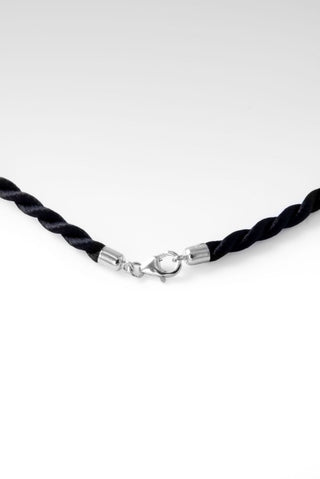 Black Satin Necklace™ in High Polish - only found at SARDA™