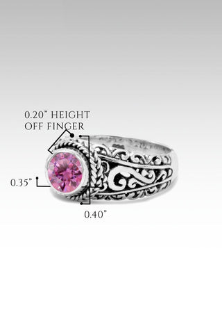 Blessed One Ring™ in Pink Moissanite - Presale - only found at SARDA™