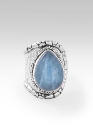 Blessed with Abundance Ring™ in Aquamarine - Dinner - only found at SARDA™