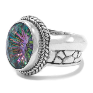 Blessings Persist Ring™ in Chrome Chameleon™ Mystic Quartz - Dinner - only found at SARDA™