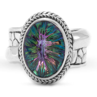 Blessings Persist Ring™ in Chrome Chameleon™ Mystic Quartz - Dinner - only found at SARDA™