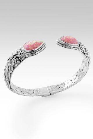 Bloom Happily Tip - to - Tip Bracelet™ in Salmon Pink Simulated Opal - Tip - to - Tip - only found at SARDA™