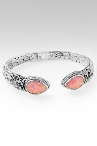 Bloom Happily Tip - to - Tip Bracelet™ in Salmon Pink Simulated Opal - Tip - to - Tip - only found at SARDA™