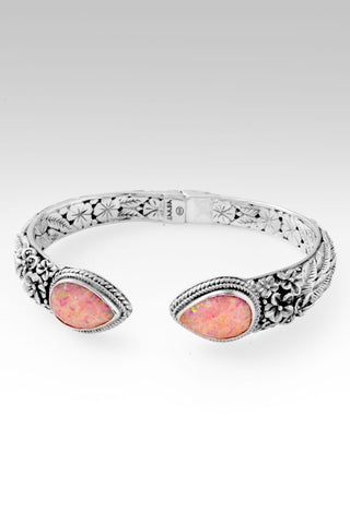 Bloom Happily Tip - to - Tip Bracelet™ in Salmon Pink Simulated Opal - Tip - to - Tip - only found at SARDA™