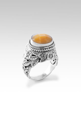Bloom Where You are Planted Ring II™ in Yellow Mother of Pearl - Statement - only found at SARDA™