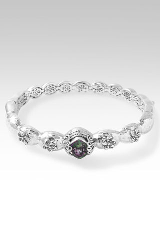 Blooming Joy Bangle™ in Chrome Chameleon™ Mystiz Quartz - Bangle - only found at SARDA™