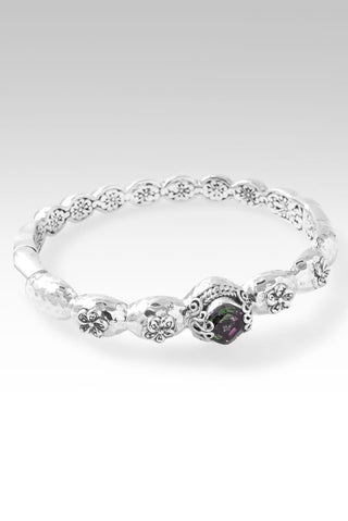 Blooming Joy Bangle™ in Chrome Chameleon™ Mystiz Quartz - Bangle - only found at SARDA™